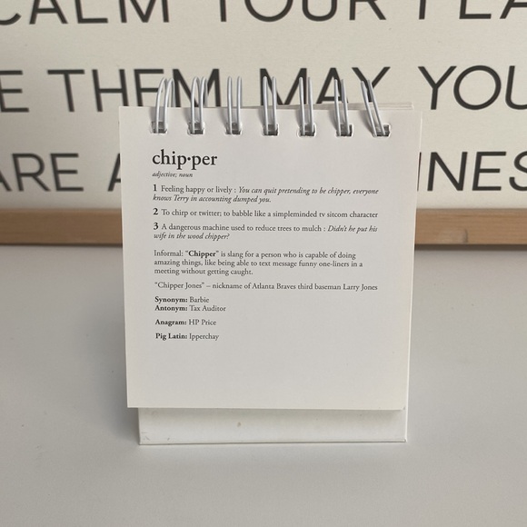 THE DAILY MOOD Desktop Flipchart - 47 Moods- Desk Accessories - Picture 5 of 8